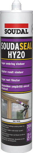 Soudal Soudaseal HY20 Hybrid Polymer Fugemasse Renhvit 290ml