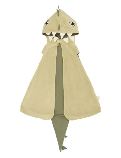 FABELAB Dress Up Croco Cape Khaki green 3 5Y