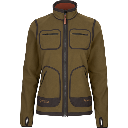 Härkila Kamko Fleece Dame Dark olive/Arabian spice M