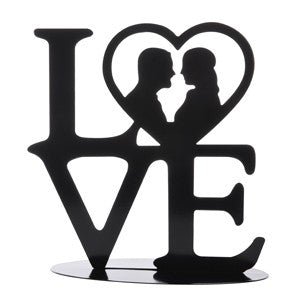 Kaketopp Silhuett Love