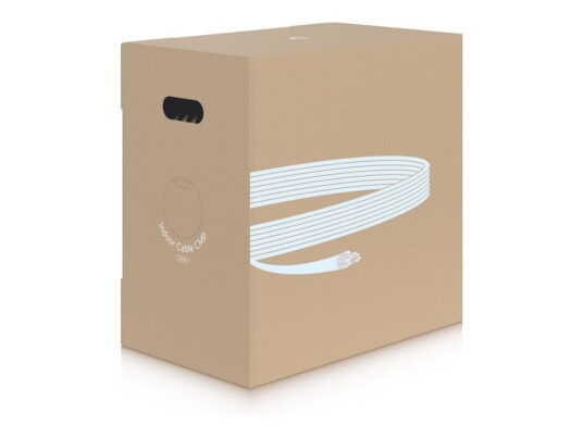 Ubiquiti Unifi Samlet Kabel Uisolert Tråd 305 M 6.6 Mm Utp Cat 6A Innendørs Hvit CATEGORY 6A ETHERNET CABLE