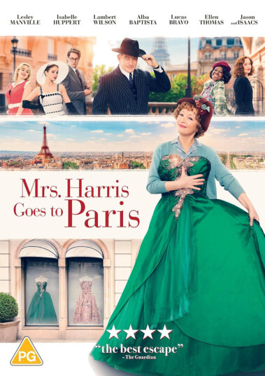 Mrs. Harris Goes to Paris 2022 DVD
