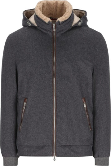 Brunello Cucinelli Herre Jakker Grå 2XL,