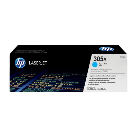 HP Lasertoner 305A Cyan HP Lasertoner 305A Cyan