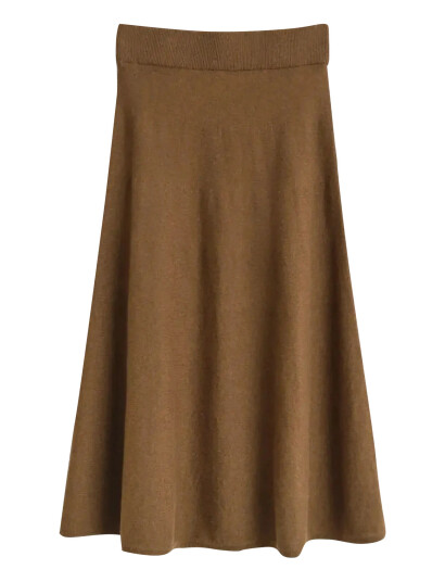GANT Superfine Lambswool Skirt - Beige - XS