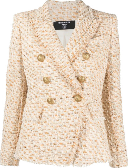 Balmain Dame Jakker Beige M,