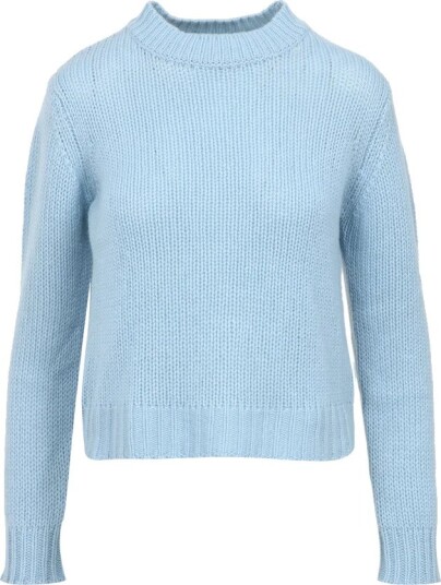 Weekend Max Mara Dame Strikkevarer Blå M,