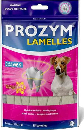 Prozym Canin Lamelles For Små Hunder 15 Stk 5 15 kg Prozym Canin Lamelles For Små Hunder 15 Stk 5 15 kg
