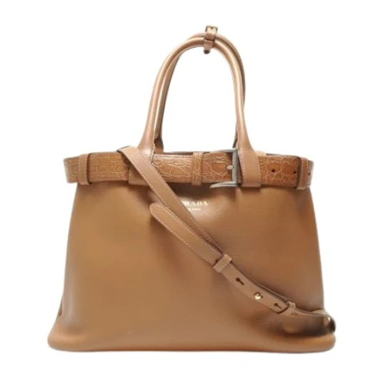 Prada Vintage Dame Pre-owned Brun
