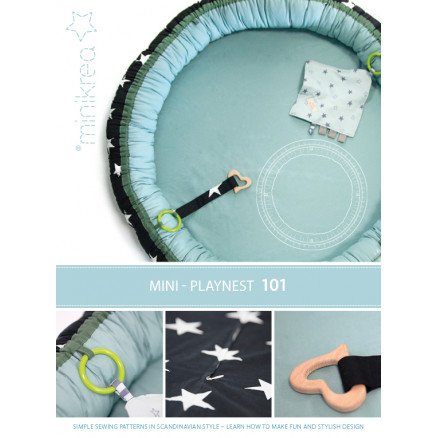 Minikrea MiniKrea Snittmønster 00101 Playnest