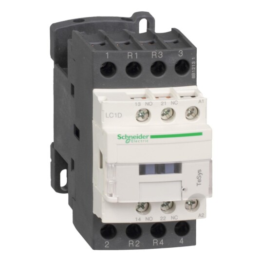 Schneider Electric LC1D258BD Kontaktor 2 Åp + 2 Lu 24 VDC Elfordeling & strømforsyning