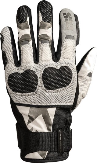MC-Hansker iXS Venture Air 1.0 Svart /Kald Grå XL