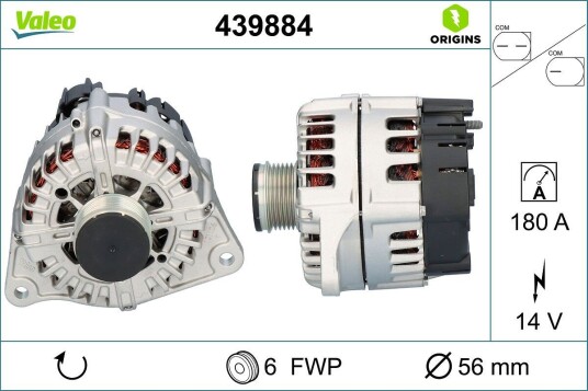 Dynamo VALEO 439884 Dynamo VALEO 439884