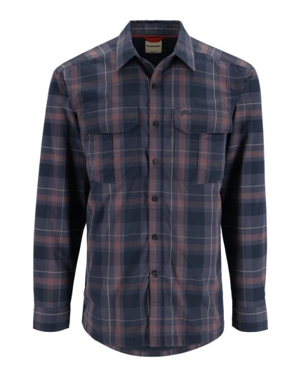 Simms Coldweather Shirt Selvedge Logan Plaid Simms Coldweather Shirt Selvedge Logan Plaid