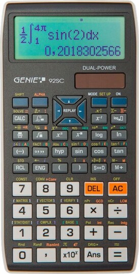 Genie 92 Sc Kalkulator 10 Siffer