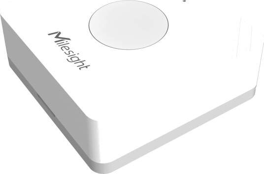 Milesight WS101 LoRaWAN Smartknapp – Trådløs NFC-konfigurasjon rød knapp