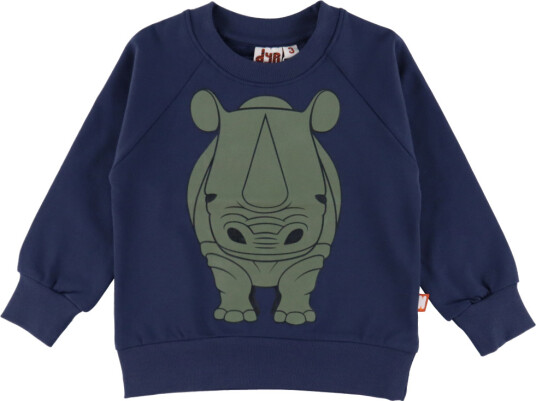 DYR Cph Collegegenser Dyrbellow Dk Navy Neshorn DYR 5 år (110) Collegegenser Blå