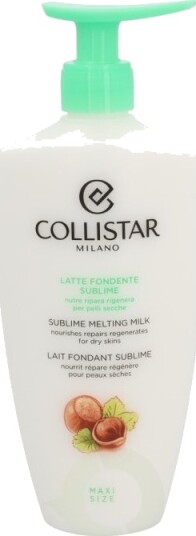 Collistar Sublime Melting Milk 400 ml For Dry Skins