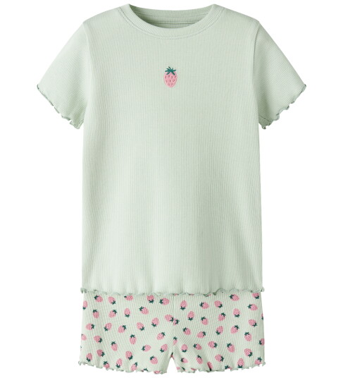Name It Shorts Sett   NmfVivemma   Pale Aqua   Name It   7 8 år 122 128   Shorts   Grønn