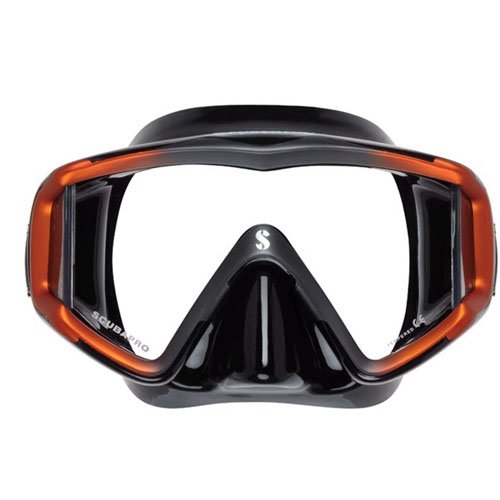 Scubapro dykkermaske Crystal VU orange Scubapro dykkermaske Crystal VU orange