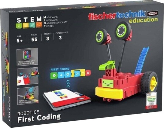 Fischertechnik Education Robotics First Coding 560843 Robotbyggesett Variant: Byggesett