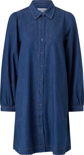 Part Two Denimkjole EleinanPW Blå