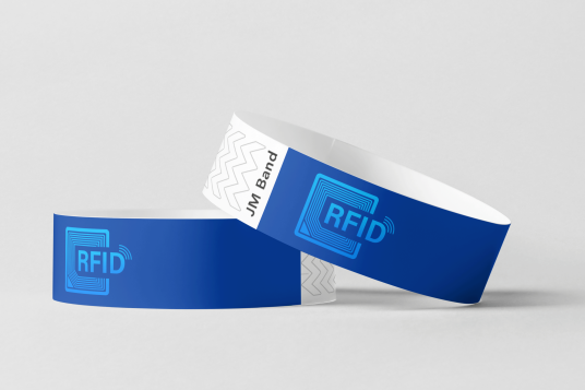 RFID Paper Armbånd   Fargetryk og Fudan FM 1108 for Festivaler   Optimalisert Inngangshåndtering
