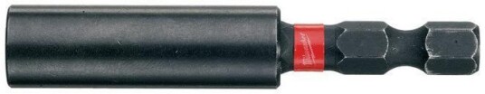 Milwaukee 1/4" SHOCKWAVE Bitsholder 60mm Magnetisk for Elektroverktøy