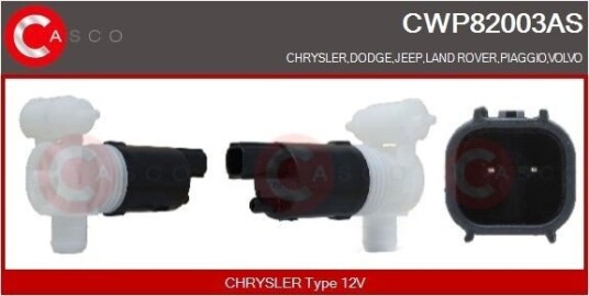 CASCO CWP82003AS Spylepumpe