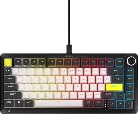 Corsair MAKR PRO 75 Hall Effect DIY Gamingtastatur Engelsk (USA) Svart CH-91CE21G-NA