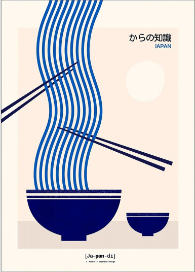 Poster & Frame Japandi   Nordic + Japanese Design Ii   Multi/patterned   30X40CM