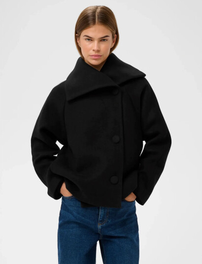 InWear Perryiw Short Coat R Black 32 InWear Perryiw Short Coat R Black 32