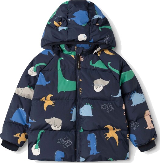 LIEWOOD Polle Down Boblejakke Dino roar/Classic navy 98