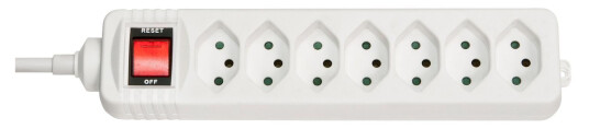 LINDY Power Strip 7-way Type J IT W/Sw. Outlet Factory Sealed LINDY Power Strip 7-way Type J IT W/Sw. Outlet Factory Sealed