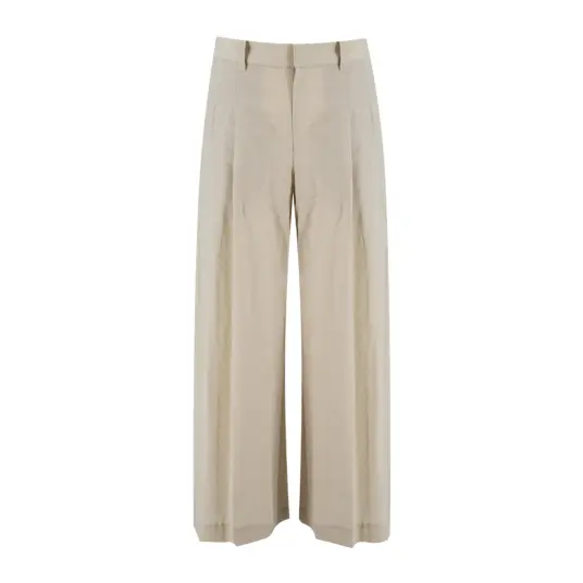 Brunello Cucinelli Dame Bukser Hvit 2XS, Brunello Cucinelli Dame Bukser Hvit 2XS,