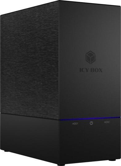 Icy Box IB-RD3621-C31 harddiskkabinett 2xSATA USB 3.1