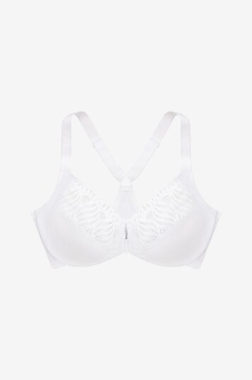 Glamorise - Spile-BH Full Figure Plus Size Wonderwire - Hvit