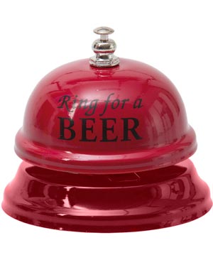 Ring for a Beer Rød Ringebjelle