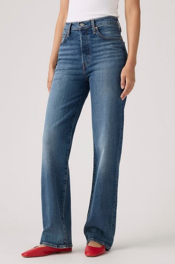 Levi's Jeans Ribcage Full Length Blå Levi's Jeans Ribcage Full Length Blå