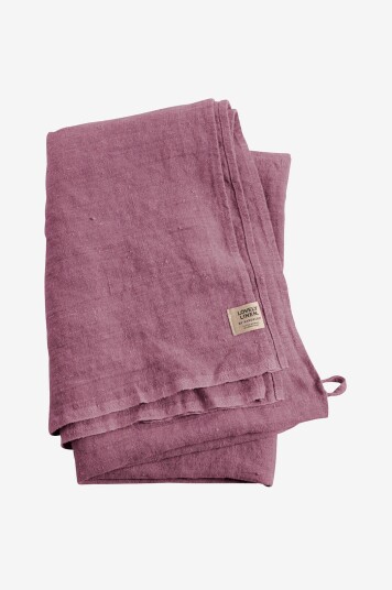 Lovely Linen Hamam badehåndkle Lovely i vasket lin Rosa Lovely Linen Hamam badehåndkle Lovely i vasket lin Rosa