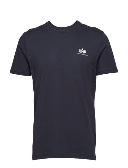 Alpha Industries Basic T-Shirt Sl - Navy - XL