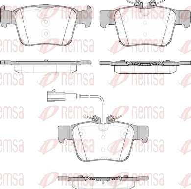 REMSA 1722.01 Bremseklosser