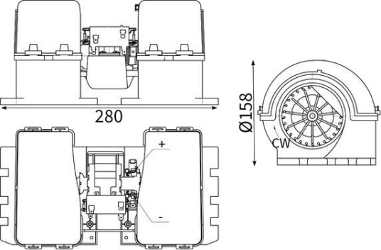 Kupévifte MAHLE AB 36 000S Kupévifte MAHLE AB 36 000S