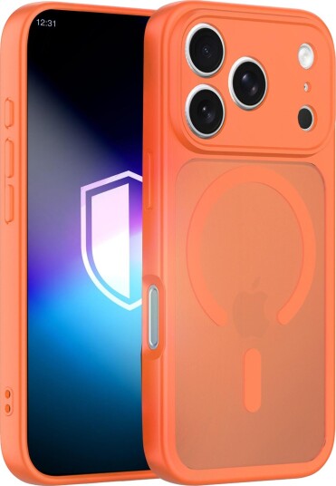 3mk Misty MagCase til iPhone 17 Pro/18 Pro – Oransje