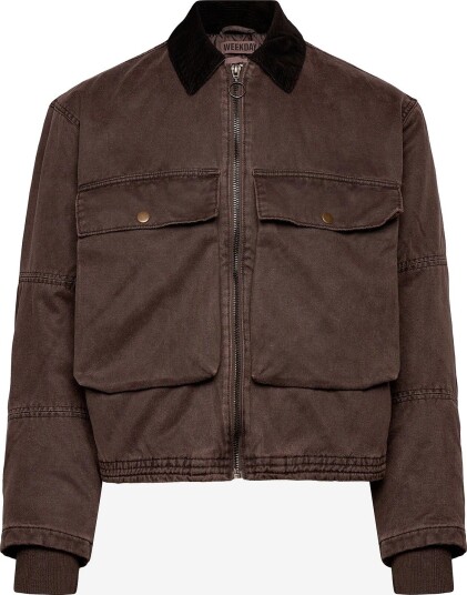 Weekday Transitional Drawstring Jacket BROWN L