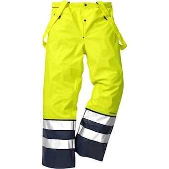 Fristads Regnbyxa Varsel Kl 2 2625 Rs Varselgul/marinblå 4xl Fristads Regnbyxa Varsel Kl 2 2625 Rs Varselgul/marinblå 4xl