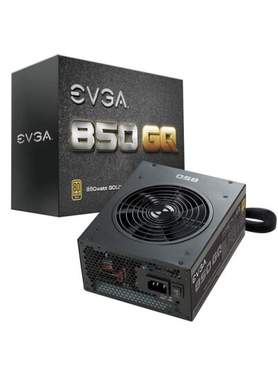 EVGA SuperNOVA 850 GQ Strømforsyning (PSU) - 850 Watt - 135 mm - 80 Plus Gold sertifisert