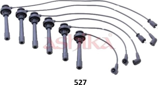 Tennplugg kabelsett ASHIKA 132-05-527 Tennplugg kabelsett ASHIKA 132-05-527