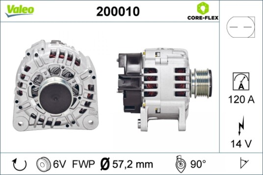 Dynamo VALEO 200010 Dynamo VALEO 200010
