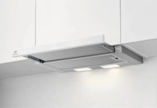 Electrolux 60 cm LFP326W Uttrekkbar Kjøkkenventilator med LED Belysning